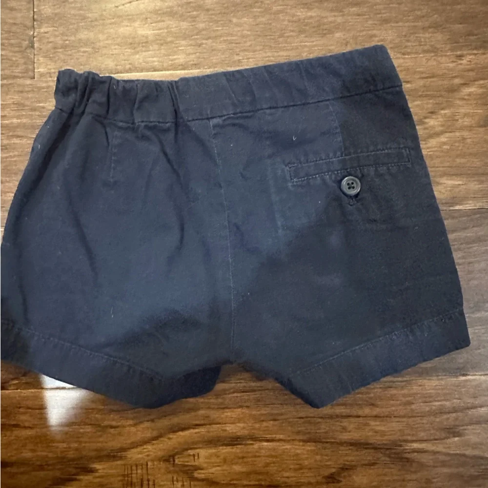 Girls Navy Crewcuts factory chino shorts 7 - Picture 2 of 6